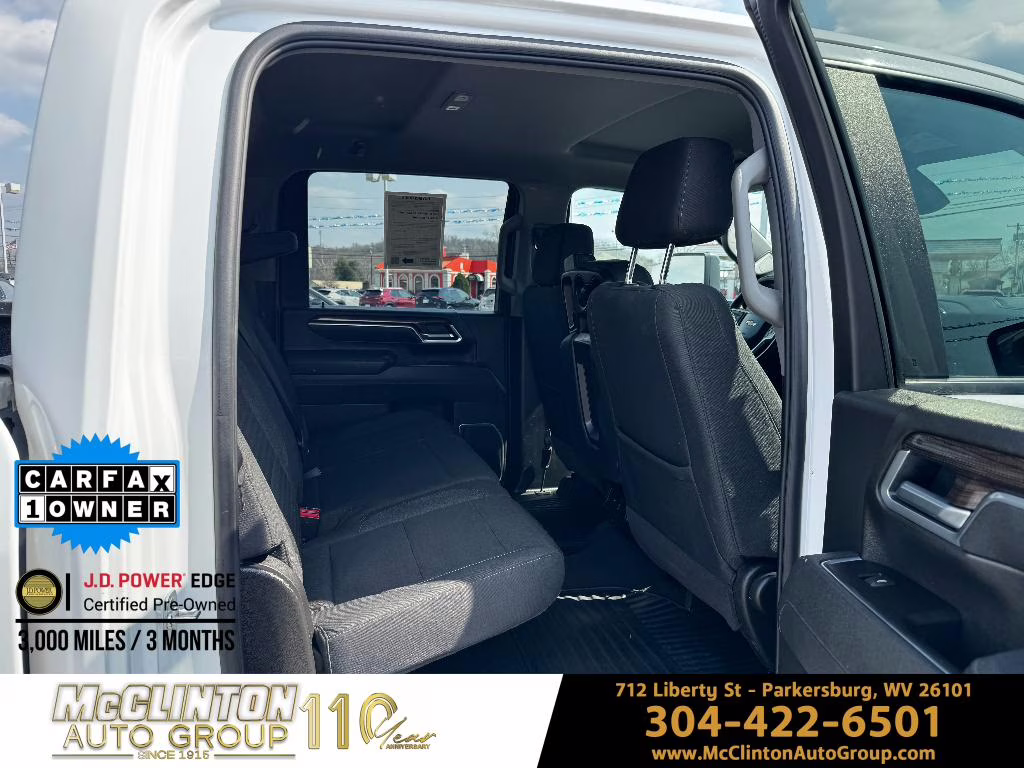 2025 Summit White Chevrolet Silverado LT 4X4 Truck