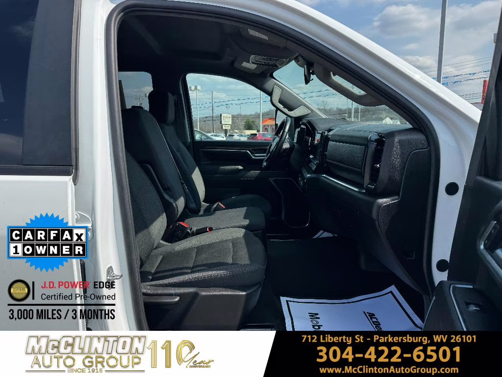 2025 Summit White Chevrolet Silverado LT 4X4 Truck