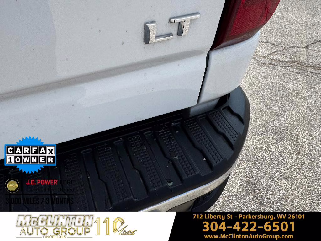 2025 Summit White Chevrolet Silverado LT 4X4 Truck