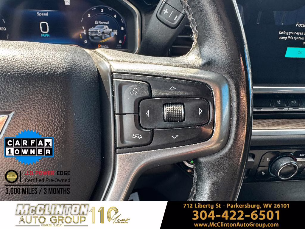 2025 Summit White Chevrolet Silverado LT 4X4 Truck
