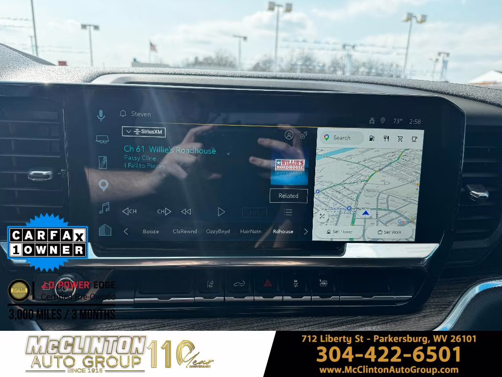 2025 Summit White Chevrolet Silverado LT 4X4 Truck