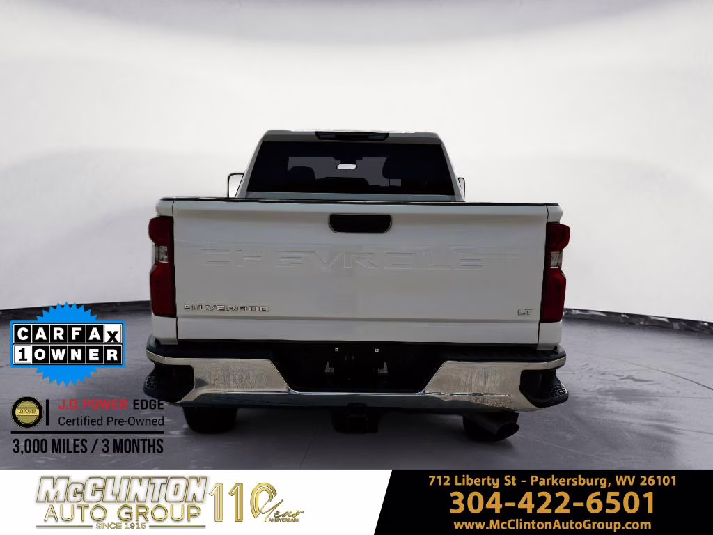 2025 Summit White Chevrolet Silverado LT 4X4 Truck