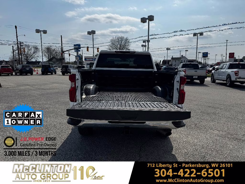 2025 Summit White Chevrolet Silverado LT 4X4 Truck