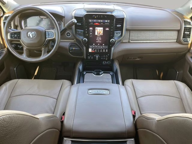 2023 Pearl White Ram 3500 Limited Longhorn 4X4 Truck