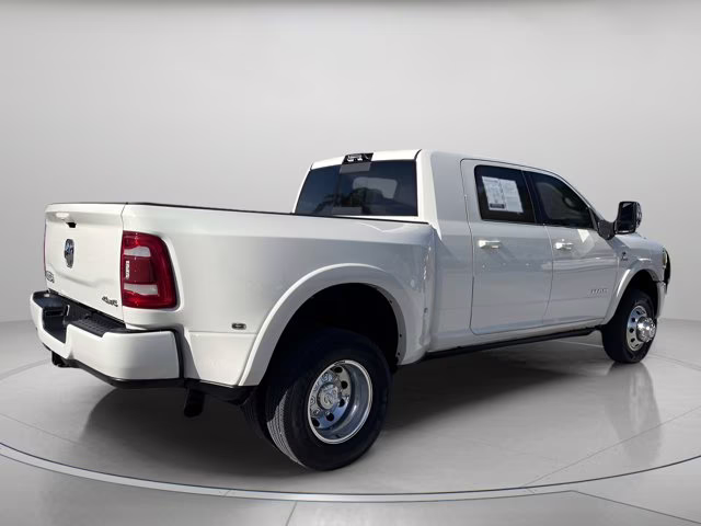 2023 Pearl White Ram 3500 Limited Longhorn 4X4 Truck
