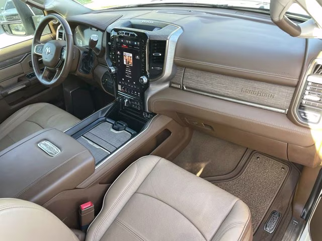 2023 Pearl White Ram 3500 Longhorn 4X4 Truck