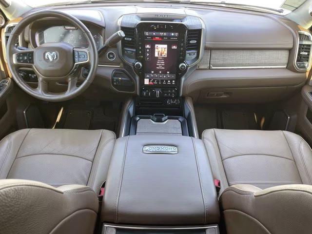 2023 Pearl White Ram 3500 Longhorn 4X4 Truck