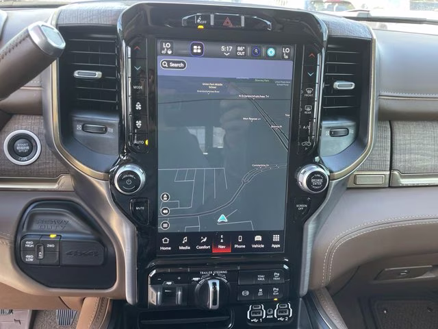 2023 Pearl White Ram 3500 Longhorn 4X4 Truck