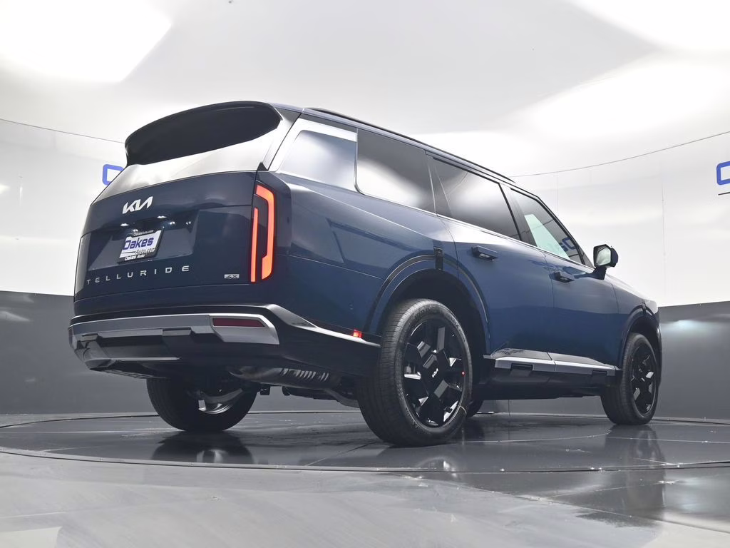 2027 Midnight Lake Blue Kia Telluride Hybrid SX Prestige AWD SUV