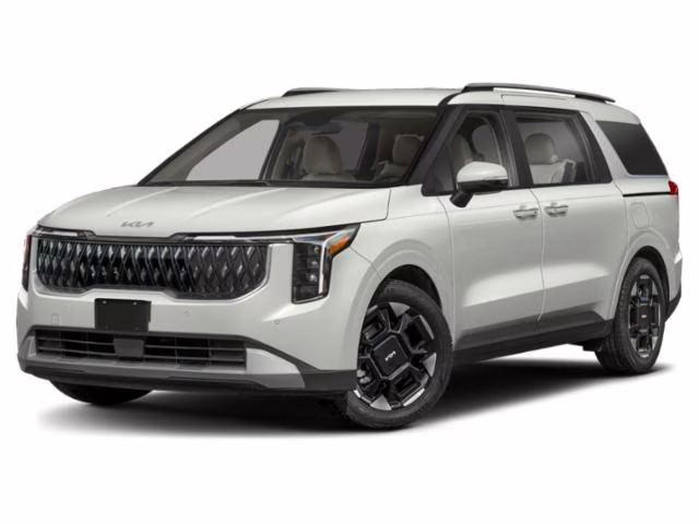 2026 Ivory Silver Kia Carnival EX FWD Van