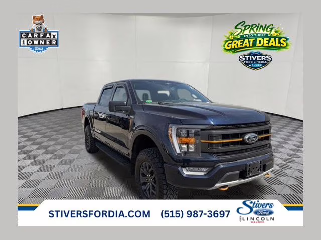 2023 Antimatter Blue Metallic Ford F-150 Tremor 4X4 Truck