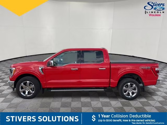 2021 Race Red Ford F-150 Lariat 4X4 Truck