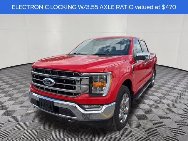 2021 Race Red Ford F-150 Lariat 4X4 Truck
