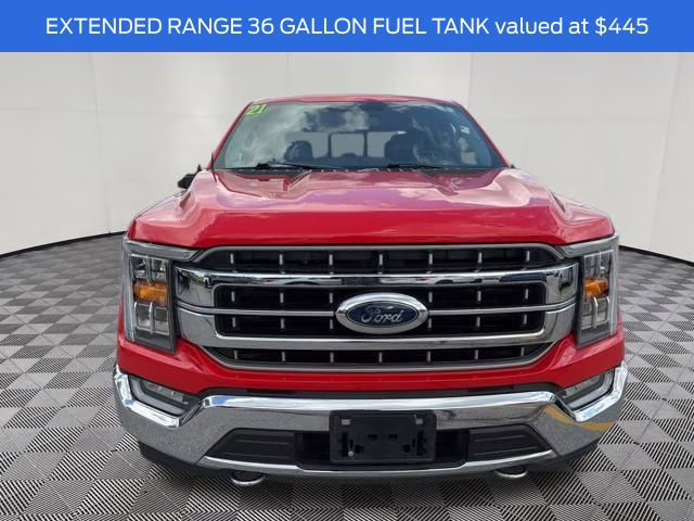 2021 Race Red Ford F-150 Lariat 4X4 Truck