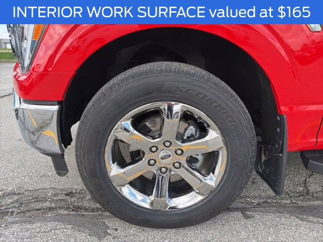 2021 Race Red Ford F-150 Lariat 4X4 Truck