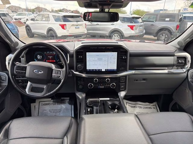 2021 Race Red Ford F-150 Lariat 4X4 Truck