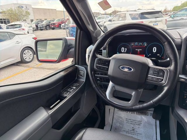 2021 Race Red Ford F-150 Lariat 4X4 Truck