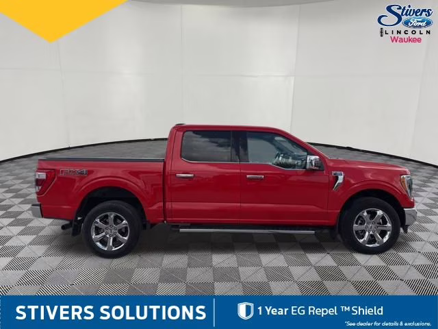 2021 Race Red Ford F-150 Lariat 4X4 Truck