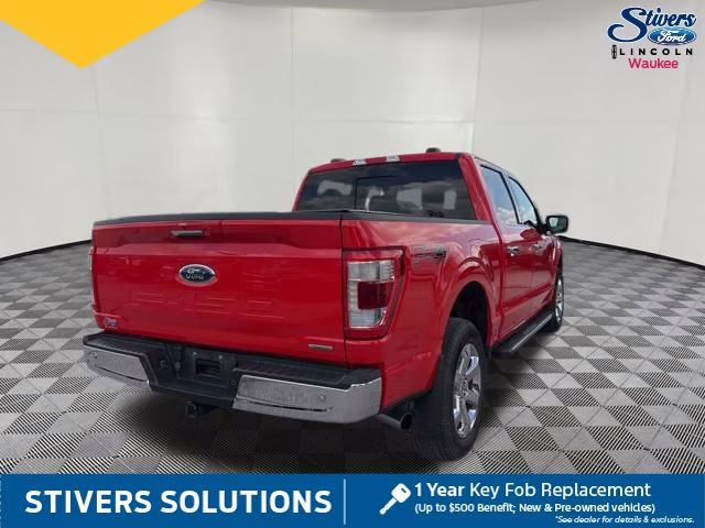 2021 Race Red Ford F-150 Lariat 4X4 Truck