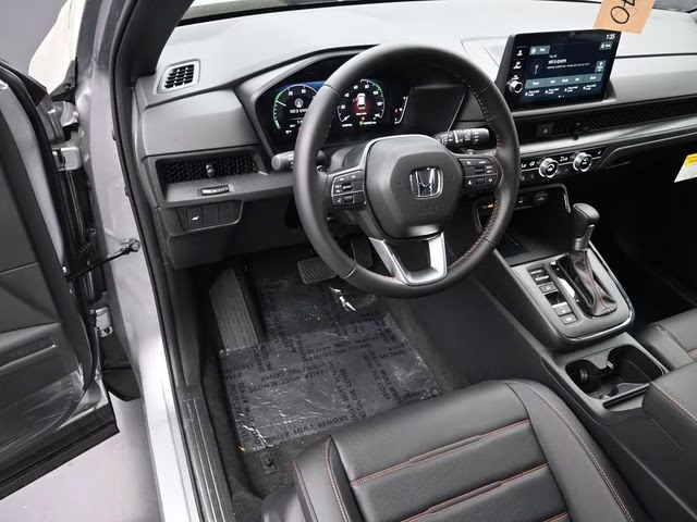 2026 Solar Silver Metallic Honda CR-V Hybrid Sport-L FWD SUV