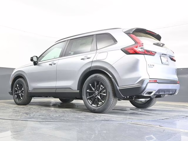 2026 Solar Silver Metallic Honda CR-V Hybrid Sport-L FWD SUV