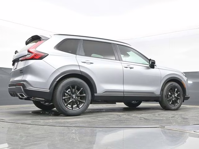 2026 Solar Silver Metallic Honda CR-V Hybrid Sport-L FWD SUV