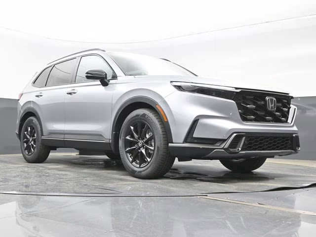 2026 Solar Silver Metallic Honda CR-V Hybrid Sport-L FWD SUV