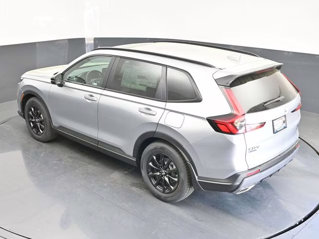 2026 Solar Silver Metallic Honda CR-V Hybrid Sport-L FWD SUV