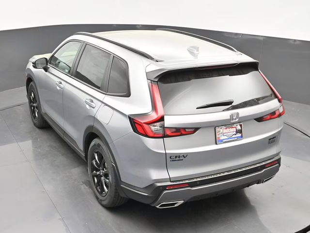 2026 Solar Silver Metallic Honda CR-V Hybrid Sport-L FWD SUV