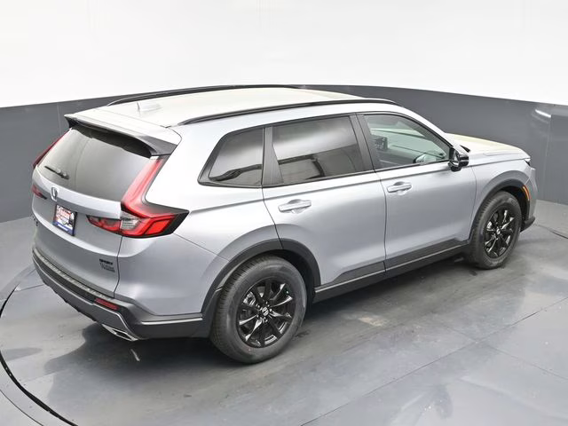 2026 Solar Silver Metallic Honda CR-V Hybrid Sport-L FWD SUV
