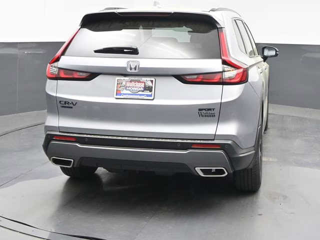 2026 Solar Silver Metallic Honda CR-V Hybrid Sport-L FWD SUV