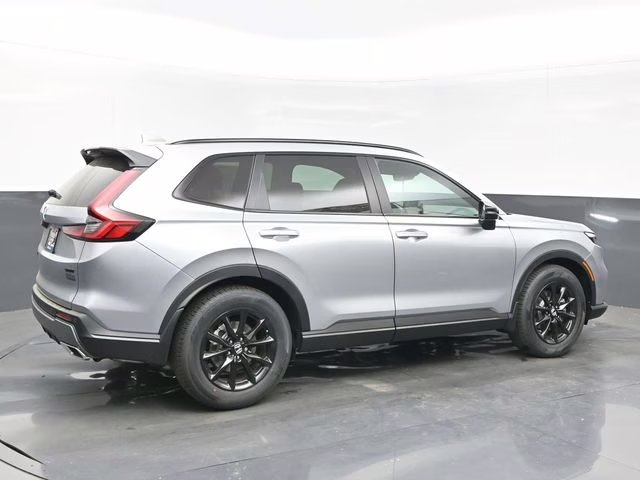 2026 Solar Silver Metallic Honda CR-V Hybrid Sport-L FWD SUV