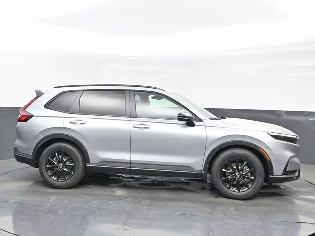 2026 Solar Silver Metallic Honda CR-V Hybrid Sport-L FWD SUV