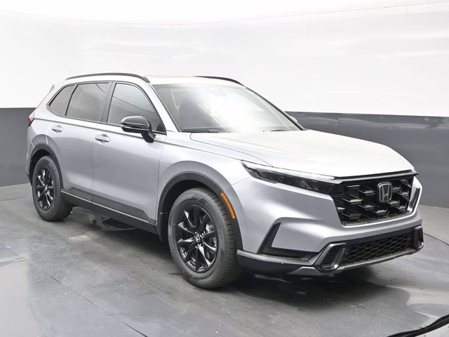 2026 Solar Silver Metallic Honda CR-V Hybrid Sport-L FWD SUV