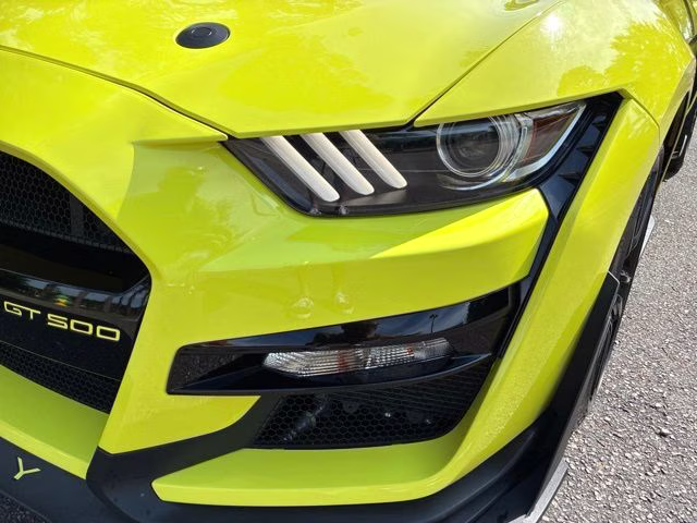 2021 Yellow Ford Mustang Shelby GT500 RWD Coupe