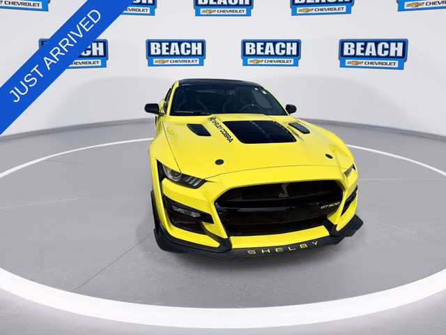 2021 Yellow Ford Mustang Shelby GT500 RWD Coupe