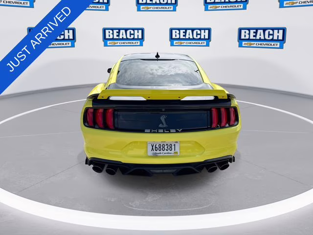2021 Yellow Ford Mustang Shelby GT500 RWD Coupe