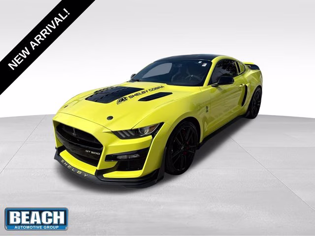 2021 Yellow Ford Mustang Shelby GT500 RWD Coupe