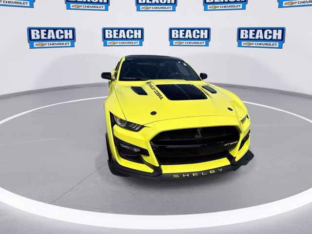 2021 Yellow Ford Mustang Shelby GT500 RWD Coupe