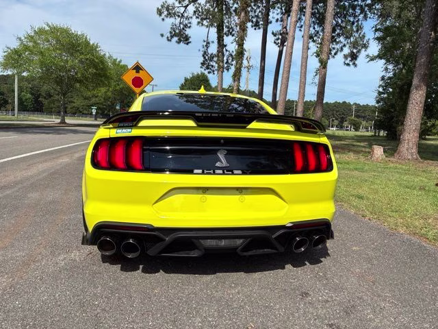 2021 Yellow Ford Mustang Shelby GT500 RWD Coupe