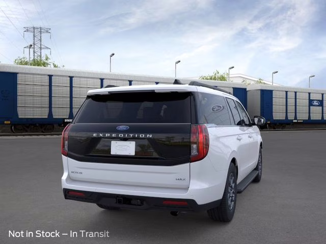 2026 Star White Metallic Tri-Coat Ford Expedition Max Active RWD SUV
