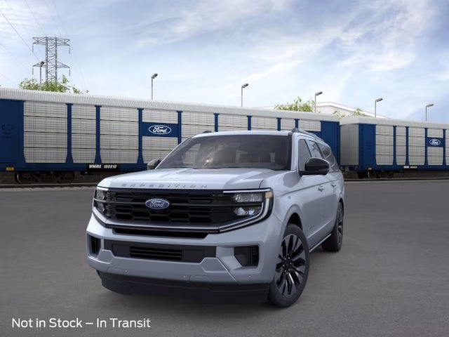 2026 Glacier Gray Metallic Tri-Coat Ford Expedition Max Platinum 4X4 SUV