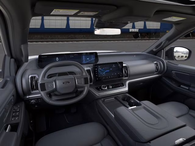 2026 Star White Metallic Tri-Coat Ford Expedition Max Platinum 4X4 SUV