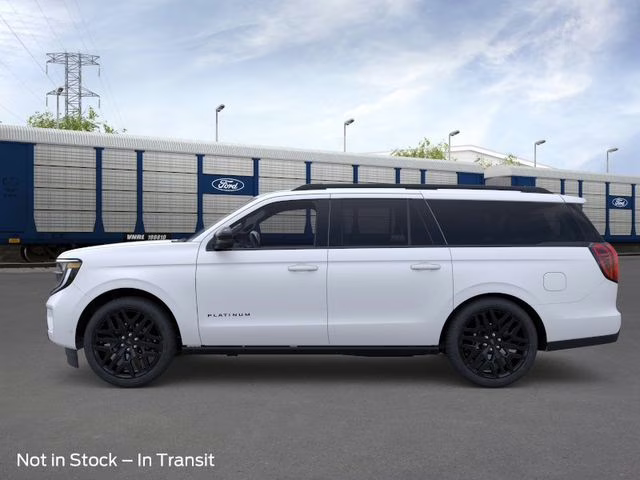 2026 Star White Metallic Tri-Coat Ford Expedition Max Platinum 4X4 SUV