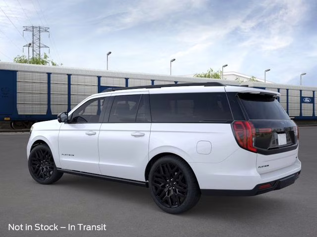 2026 Star White Metallic Tri-Coat Ford Expedition Max Platinum 4X4 SUV