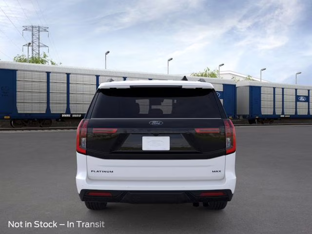 2026 Star White Metallic Tri-Coat Ford Expedition Max Platinum 4X4 SUV