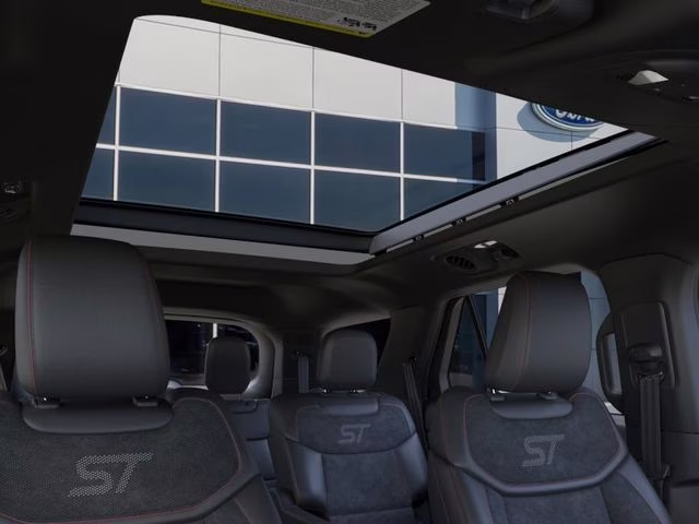 2026 Star White Metallic Tri-Coat Ford Explorer ST 4X4 SUV
