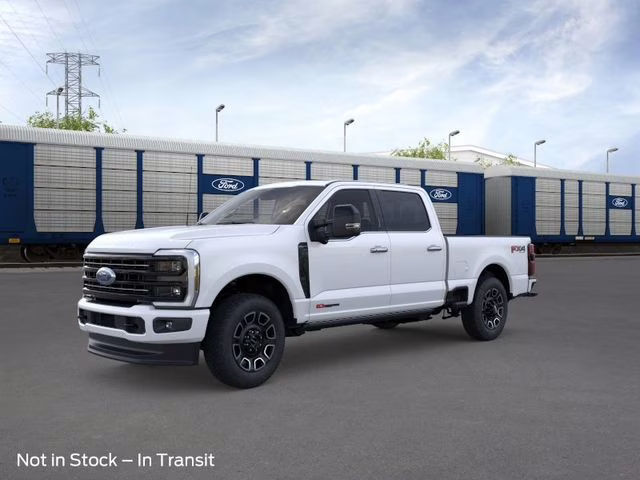 2026 Star White Metallic Tri-Coat Ford Super Duty F-350 SRW 4X4 Truck