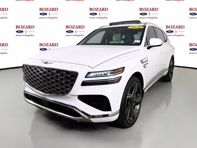 2026 White Genesis GV80 3.5T Prestige AWD SUV