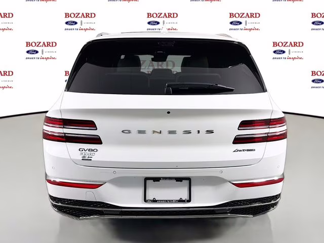 2026 White Genesis GV80 3.5T Prestige AWD SUV